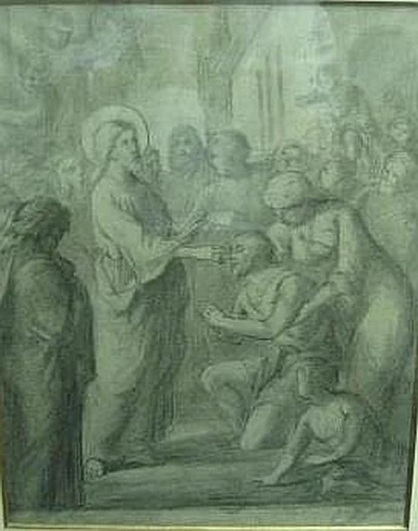 Cristo restituisce la vista a un cieco